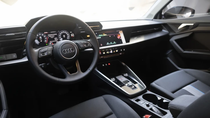 AUDI A3 2023 BLACK RENTAL IN DUBAI - undefined